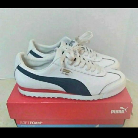 puma roma ferrari white